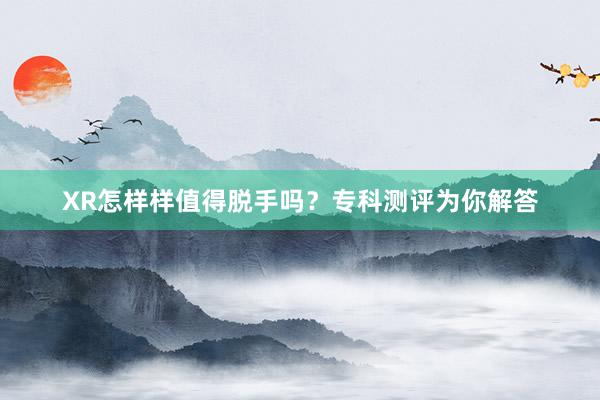 XR怎样样值得脱手吗？专科测评为你解答